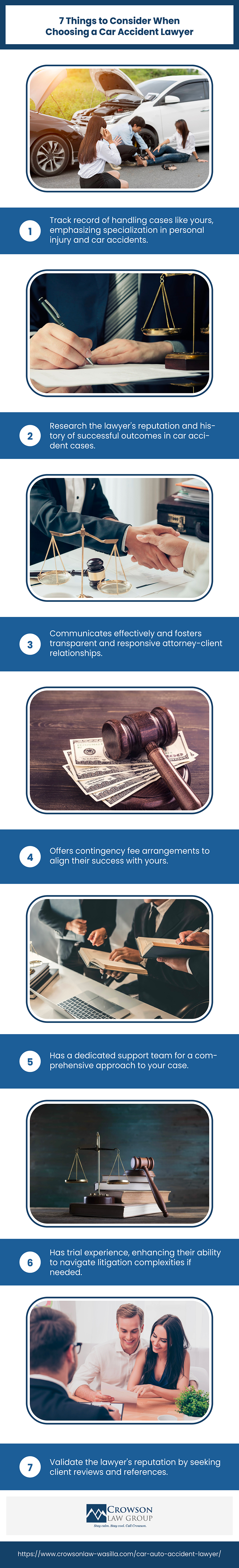 Things to Consider When Choosing a Car Accident Lawyer