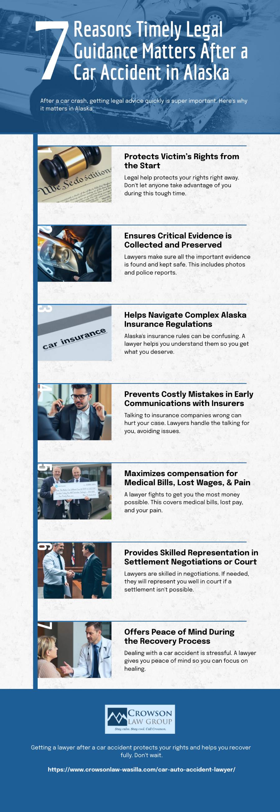 7 Reasons Timely Legal Guidance Matters After a Car Accident in Alaska