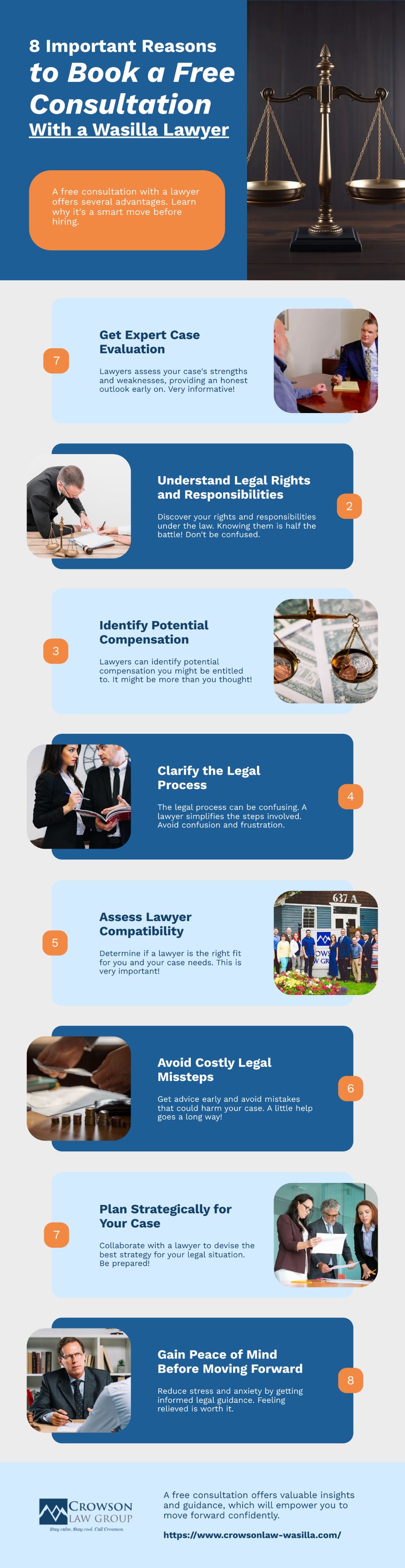 8 Important Reasons to Book a Free Consultation With a Wasilla Lawyer