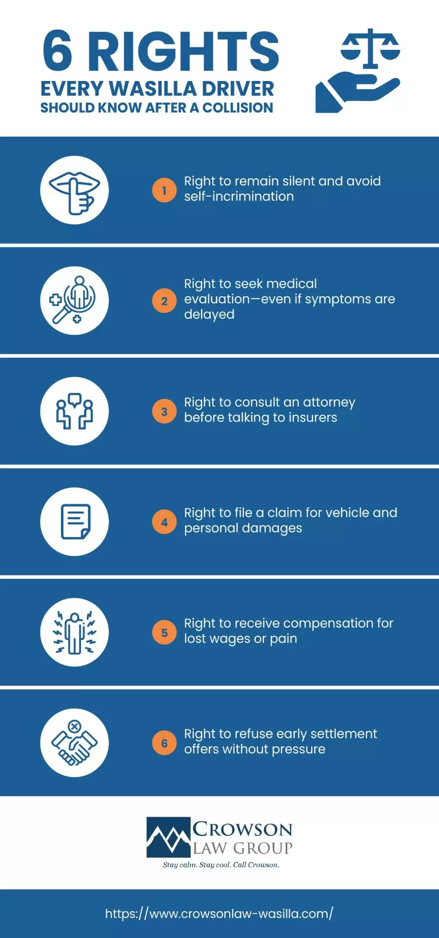 6 Rights Every Wasilla Driver Should Know After a Collision